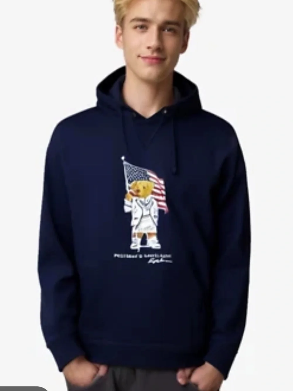 Polo Ralph Lauren Polo Bear Hoodie size XL